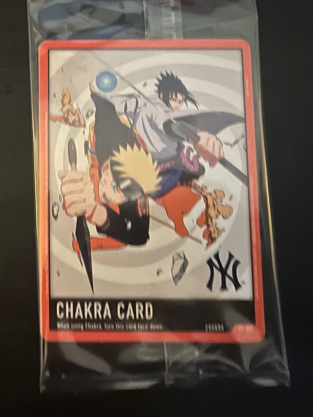 A NARUTO CARD GAME
"CHAKRA Card" YANKEES Colab - Game Night